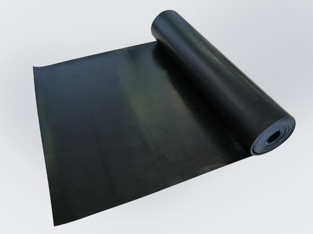 Gummiplatten NR/NBR/EPDM mit 1 oder 2 Einlagen