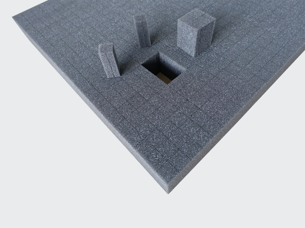 Rasterschaumstoff Würfelschaumstoff