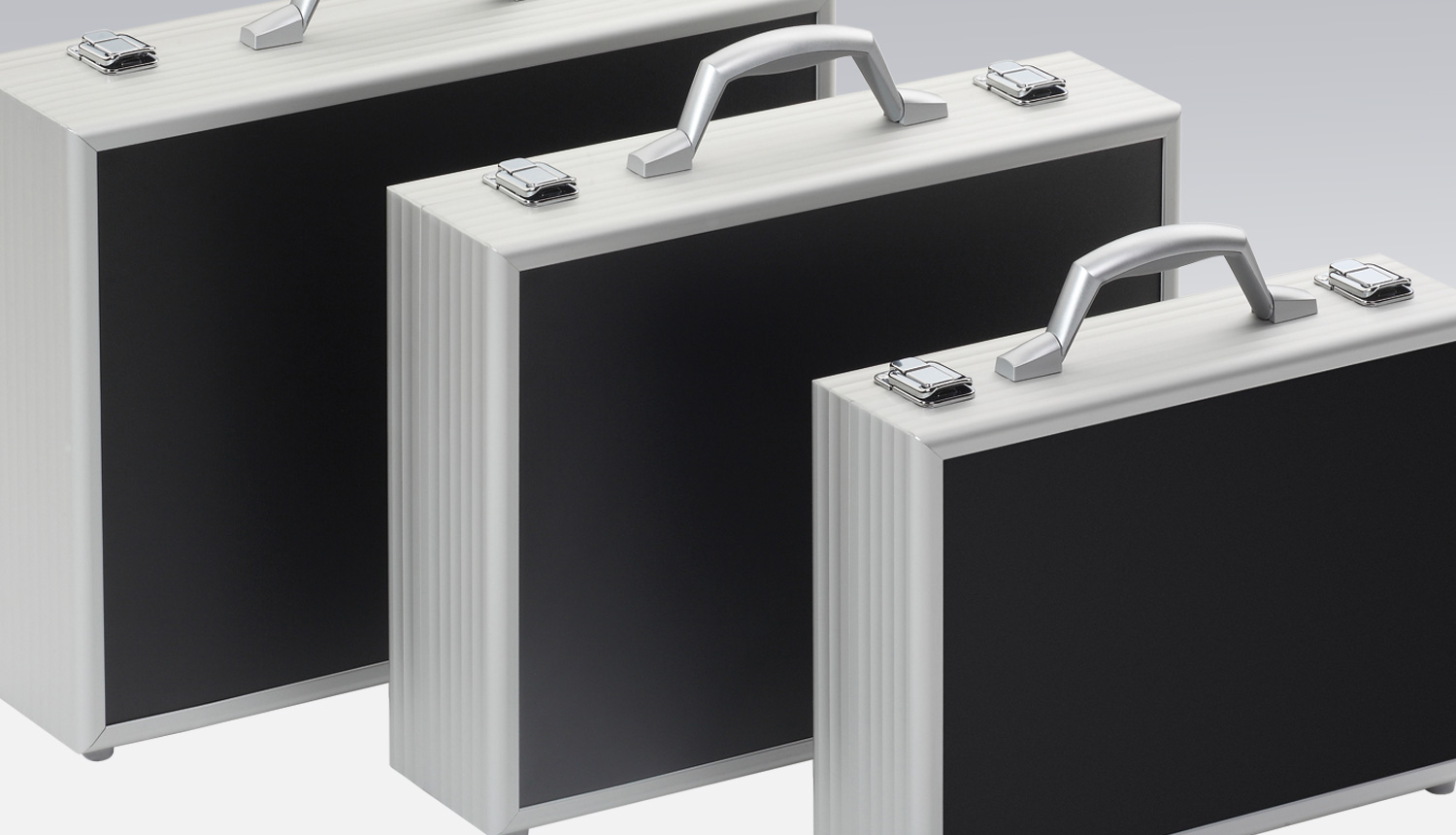 Aluminiumkoffer/Schaumstoff Kombiverpackungen 