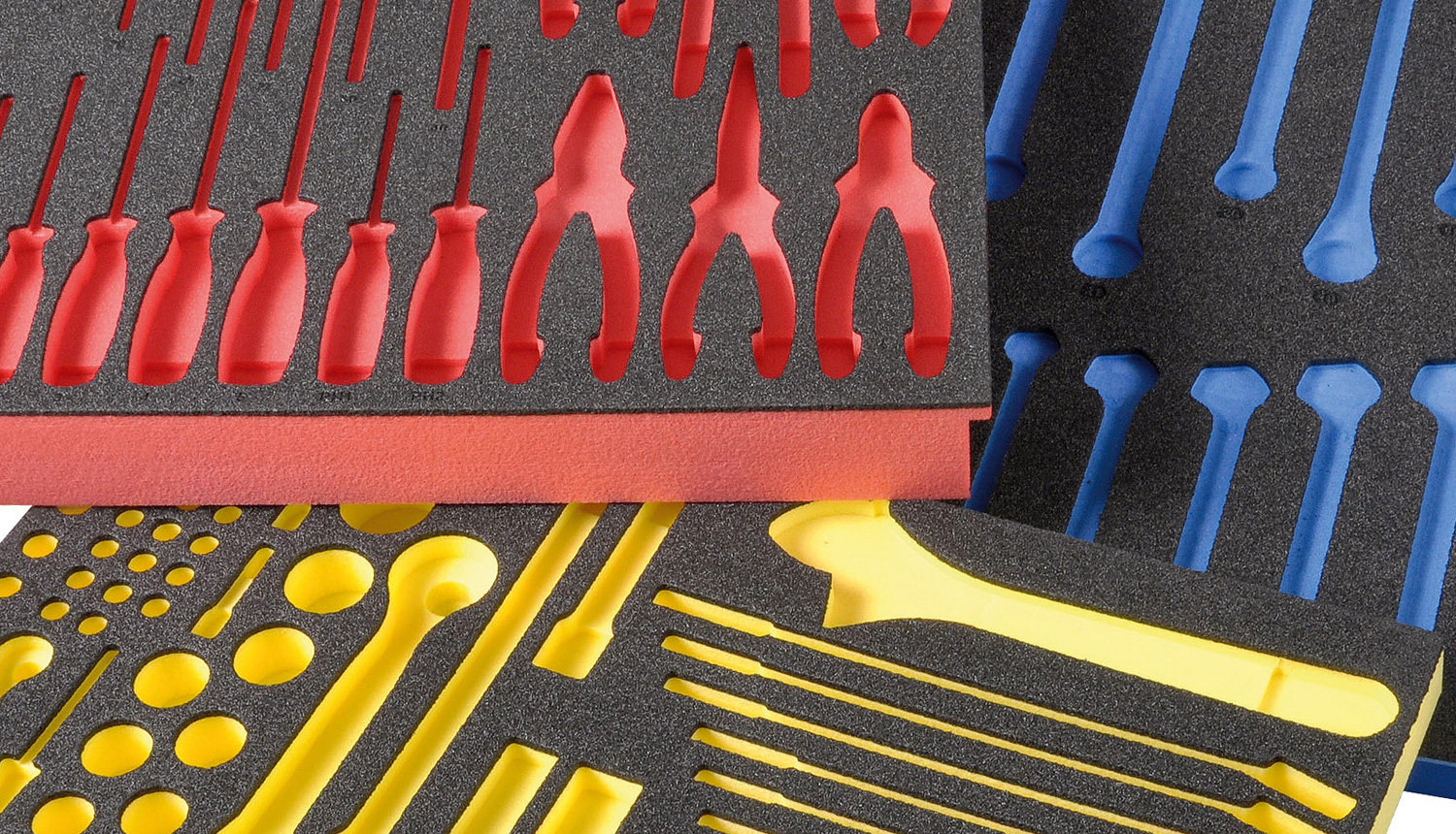 Schaumstoffe für Arbeitsplatz- & Logistikoptimierungen